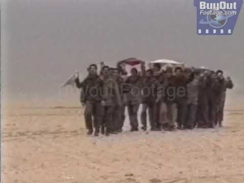 Iraqis Surrender Gulf War Operation Desert Storm 1991