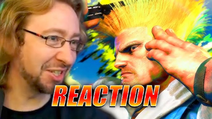MAX REACTS: Guile Reveal (Street Fighter 5) on Make a GIF