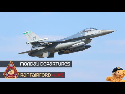 LIVE ROYAL INTERNATIONAL AIR TATTOO 2025 MONDAY DEPARTURES • RAF FAIRFORD 21.07.25