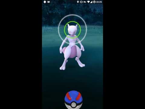 catching a legit mewtwo (old version)