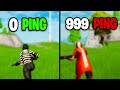 AM ÎNCERCAT fiecare *PING* ÎN FORTNITE - !