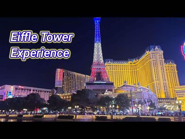 EIFFEL TOWER VIEWING DECK #lasvegas #parishotel #bellagiofountains #tour  #strip #paris #best 