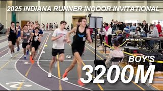 2025 Indiana Runner Indoor Invite - Boy's 3200M - Zander Ritenour