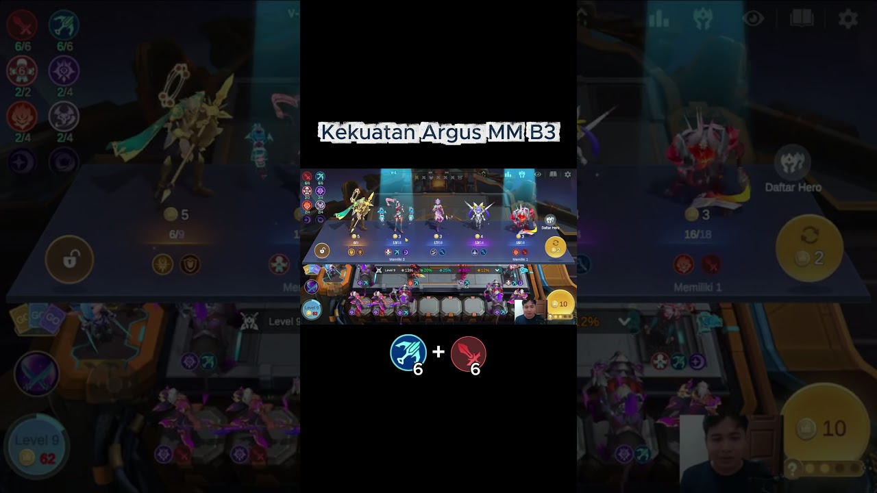 ARGUS BINTANG 3 CRYSTAL MARKSMEN BIKIN LOBBY RATA SEMUA - MAGIC CHESS GO GO 
