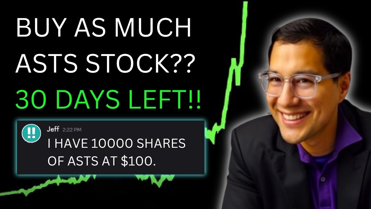 ASTS STOCK EMERGENCY UPLOAD! THE NEXT PLTR! AST SPACEMOBILE STOCK ANALYSIS