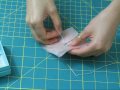 Fabric Manipulation : How to Make Flowers With Fabric Part 1