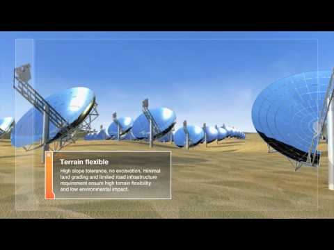 Solar Energy 3D Animation by Atticus Digital for Tessera Solar SunCatcherâ¢