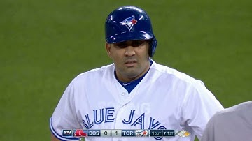 BOS@TOR: Morales opens scoring with RBI single in 1st