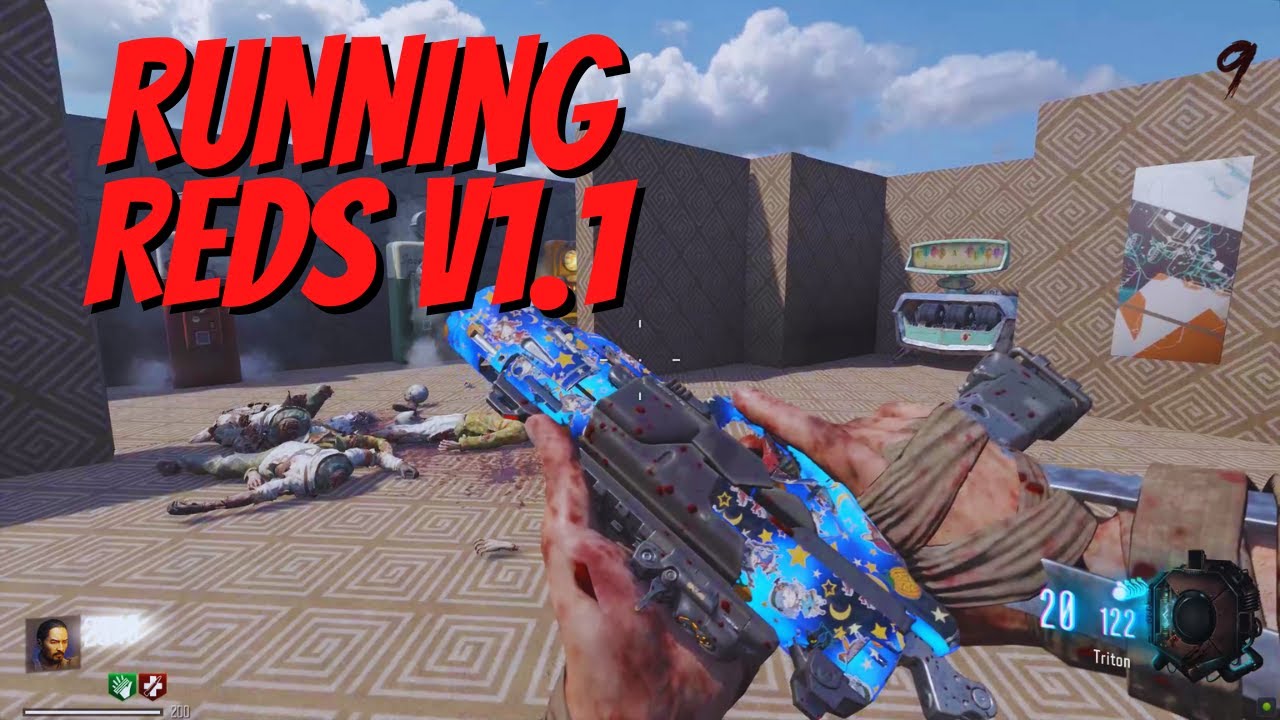 Call Of Duty Black Ops 3 Zombies Trainer Running Reds v1.1 | CUSTOM MAP Zombies | Call Of Duty Black Ops 3 2021
