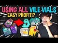 GETTING NEW ITEMS FROM USING VILE VIALS [PROFIT?!]| Growtopia