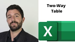 Two-Way Table in Excel APA Format on PC