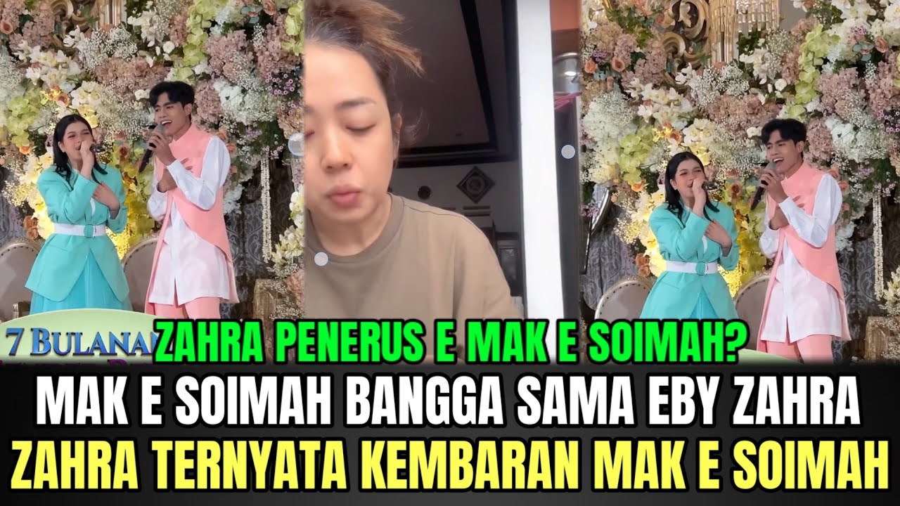 Mak e Soimah Bangga Sama Eby dan Zahra, Zahra Ternyata Kembaran Mak e Soimah!