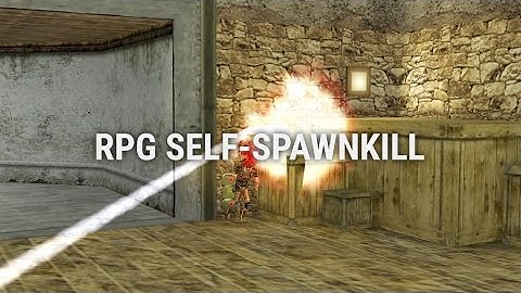AG - RPG Self-spawnkill fail
