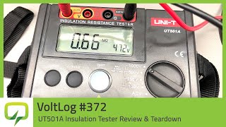 UniT UT501A Insulation Tester Review & Teardown  Voltlog #372