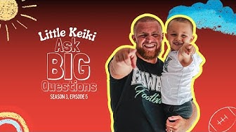 S3: E5 Little Keiki Ask Big Questions ft. Logan Taylor (UH Football Linebacker) | ESPN Honolulu thumbnail