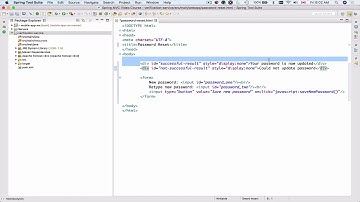 Password Reset in REST API -9- Create Password Reset HTML Page