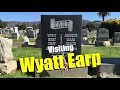 Famous Grave - WYATT EARP - Legendary Wild West Cowboy In Colma, So. San Francisco, CA