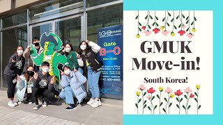My semester classes started in FEBRUARY moving into my dorm at GMU Korea
