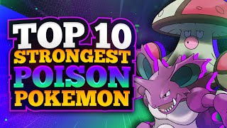 Pebish stak Rodet Top 10 Strongest Poison Type Pokemon - YouTube
