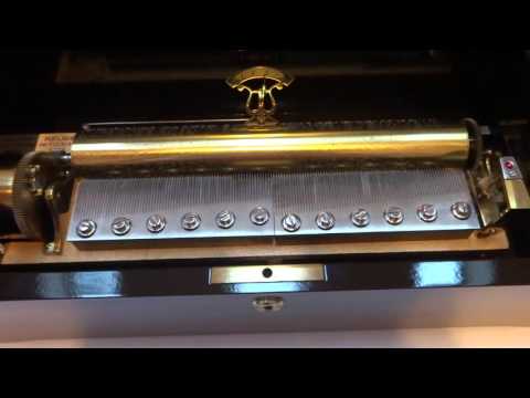 Reuge Grand Cartel Music Box Playing Nutcracker Suite