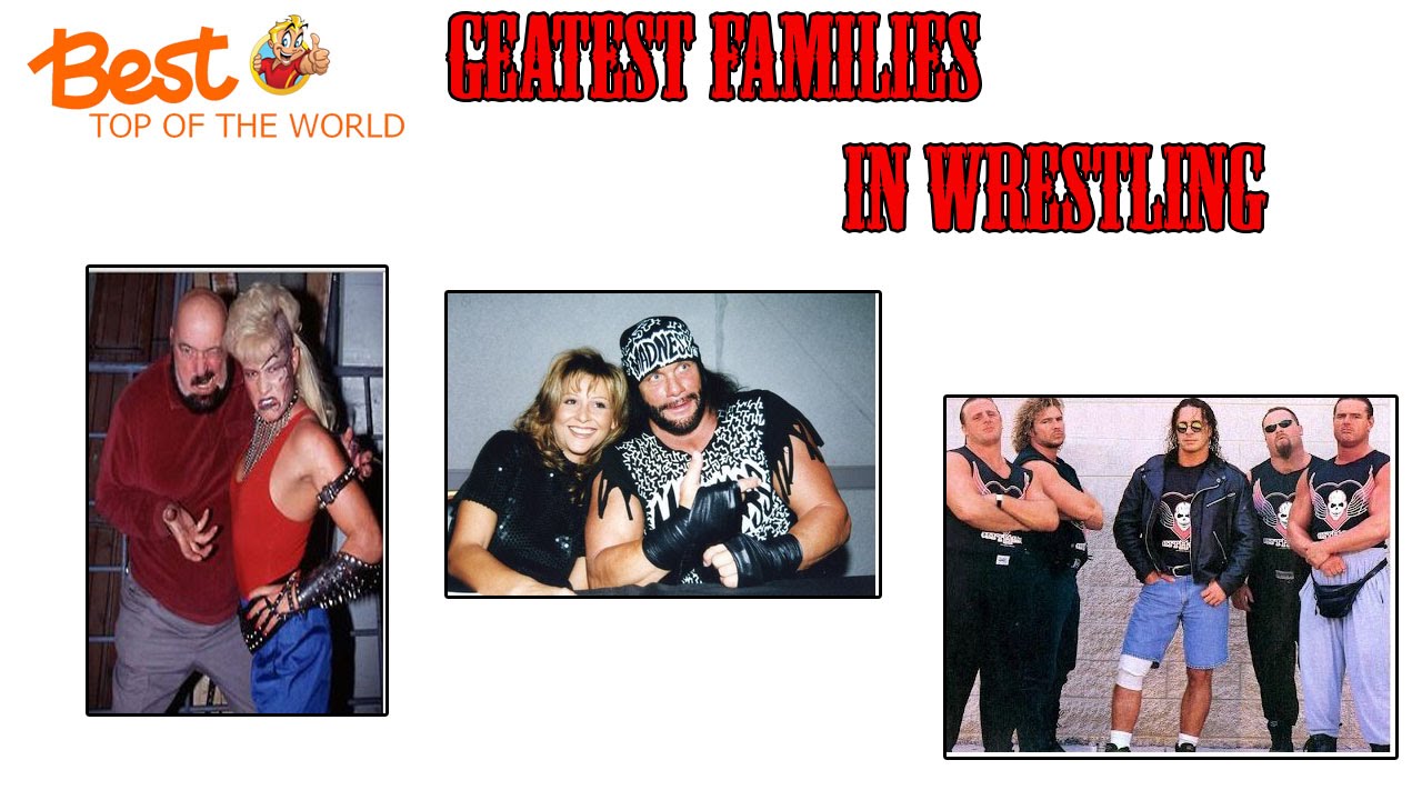 Best Top 10 Greatest Families In Wrestling - YouTube