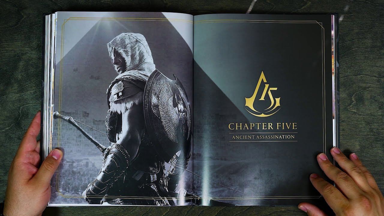 Artbook ASMR - The Making of Assassin