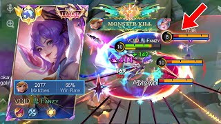 Download lagu THIS FANNY FREESTYLE ENDED BADLY ☠️ | PRO BUILD & EMBLEM - MLBB