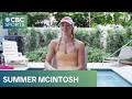 'No days off': Summer McIntosh settles into new training environment with famed coach Bob Bowman