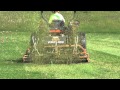 Football Field Dethatching - Toronto Ontario.