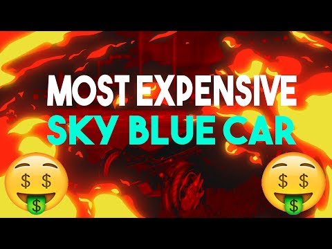 THE MOST EXPENSIVE SKY BLUE CAR IN ROCKET LEAGUE!!!