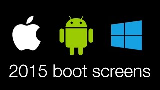 2015 Smartphone Boot Screens!