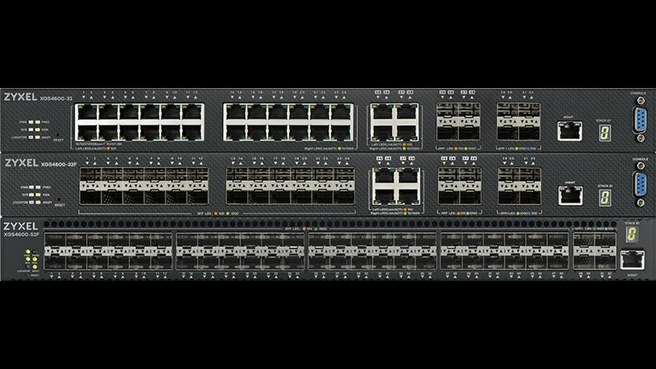 Коммутаторы Zyxel  текущая линейка и новинки 2020