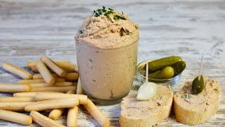 Paté de Sardinas 🐟 Crema de Sardinas para untar o dipear - Dieta Mediterránea Recetas