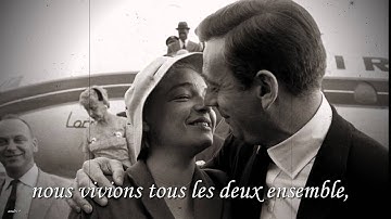Thumbnail of Les feuilles mortes - Yves Montand - Autumn Leaves - avec paroles lyrics letra testo - HD / HQ