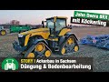 Agrarbetrieb Saat-Gut Plaußig Teil 1 (John Deere 8RX und Köckerling Allrounder Flatline)