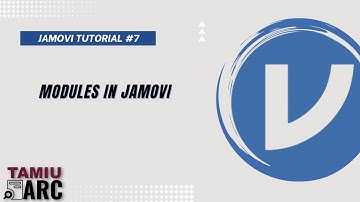 Modules in Jamovi