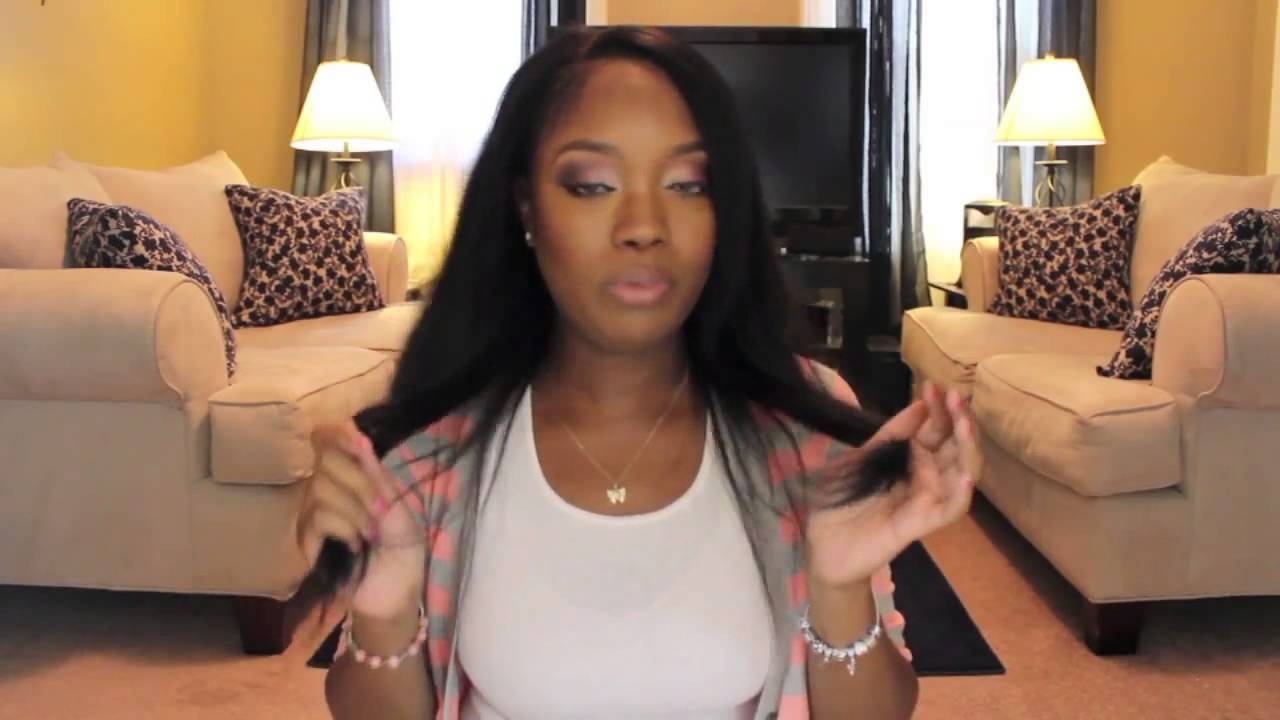 Natural black clip in hair extensions for black women - YouTube