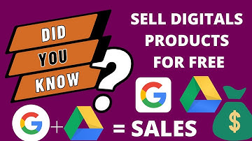 How to sell digital products with google sites and google drive + Free payment gateway included