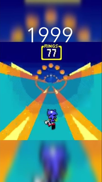 Evolution of Special Stage in Sonic Games #shorts #evolution #sonicgames