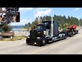 Kenworth W900 straight piped  - American Truck Simulator | Thrustmaster TX