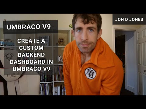 Create A Custom Backend Dashboard in Umbraco V9