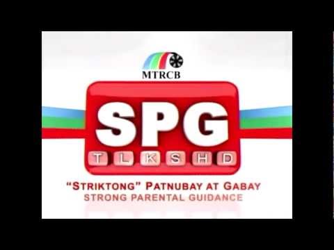 [HQ] MTRCB SPG (Strong Parental Guidance / Striktong Patnubay At Gabay) Tagalog 4x3 [No Watermarks]