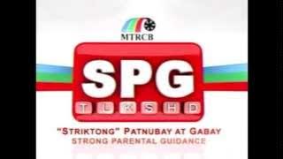 [HQ] MTRCB SPG (Strong Parental Guidance / Striktong Patnubay At Gabay) Tagalog 4x3 [No Watermarks]