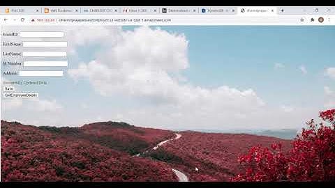 Serverless Web Application