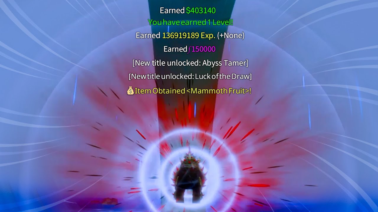 I Master MAMMOTH FRUIT, but This Happened! [Blox Fruits]