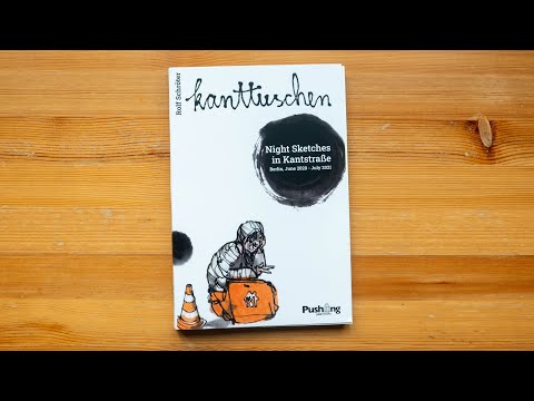 Kanttuschen – Night Sketches in Kantstraße by Rolf Schroeter (book flip)