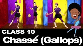 Ballet Class 10 Chassé (Gallop) - Nani Nani Kids - Online Ballet Class