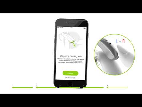 Phonak Audeo B Direct - How to Pair Your Hearing Aid with Phonak Remote app