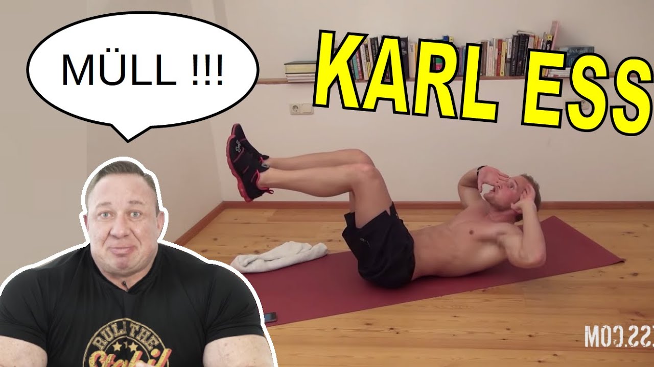 Markus Rühl KARL ESS Fitness Workout - YouTube