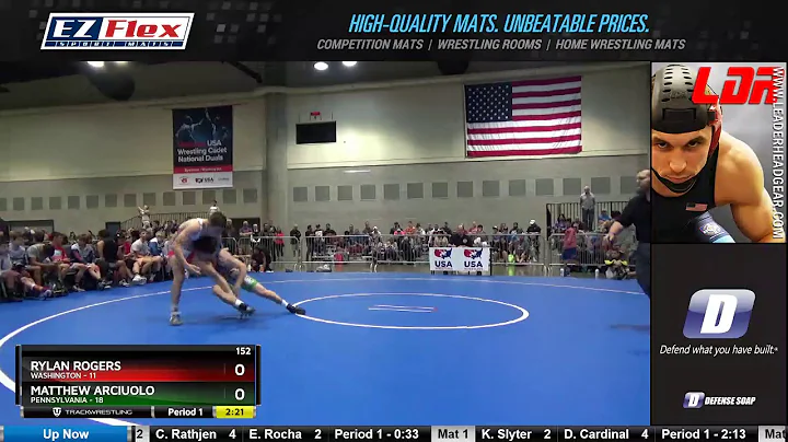 Mat 3 152 Rylan Rogers Washington  Vs Matthew Arci...